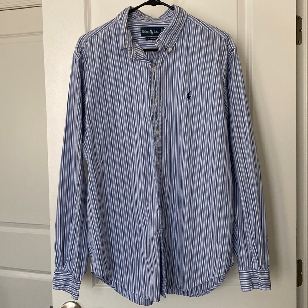 Gently Used Men’s Ralph Lauren Button Down Shirt